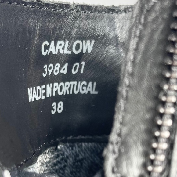 Dubarry of Ireland Carlow Black Leather GORTEX Ankle Boots EU 38 US 7 NWT - Picture 7 of 8